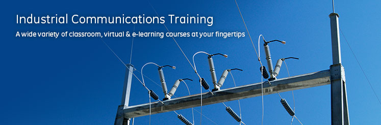 Industrial wireless and multiplexer communications classroom, virtual, e-learning training
