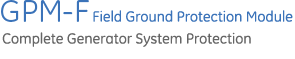 GPM-F Field Ground Protection Module - Complete generator system protection