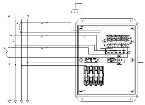 Enclosure Typical Wiring (120V model)