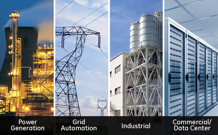 Power generation / Grid automation / Industrial / Commercial data center