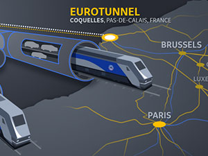 Eurotunnel and GE Partner to Increase Traffic in France/UK Channel Tunnel