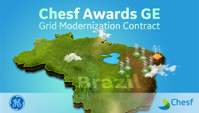 GE's Grid Solutions Awarded Grid Modernization Contract by Chesf in Brazil