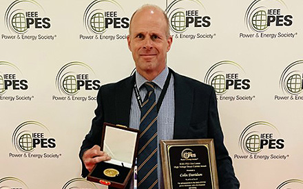 GE’s Colin Davidson receives HVDC award