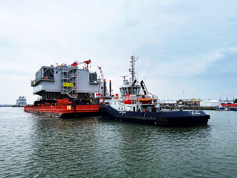 Three Electrical Offshore Platforms Sailed Away in Three months for GE Offshore Wind Customers
