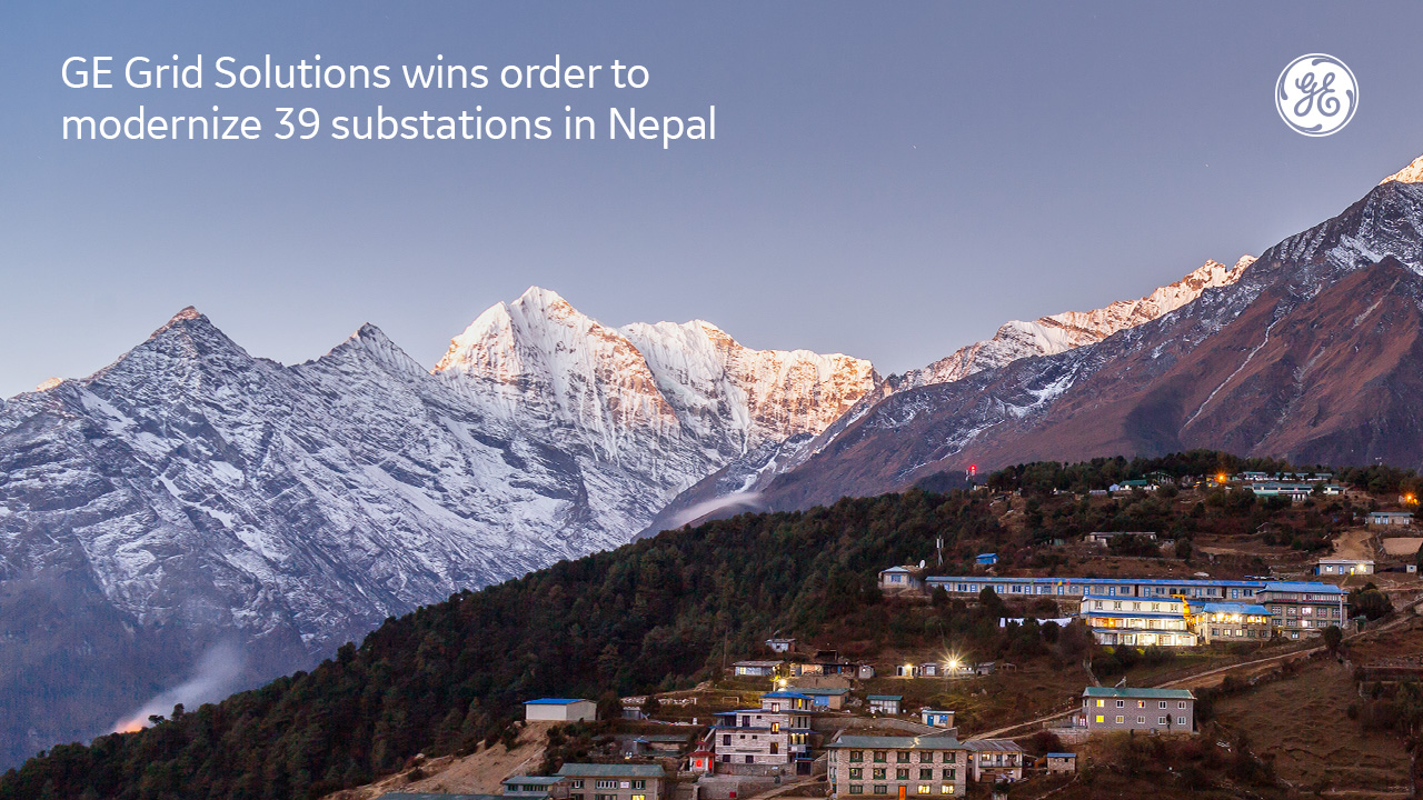 GE Grid Solutions wins order to modernize 39 substations in Nepal