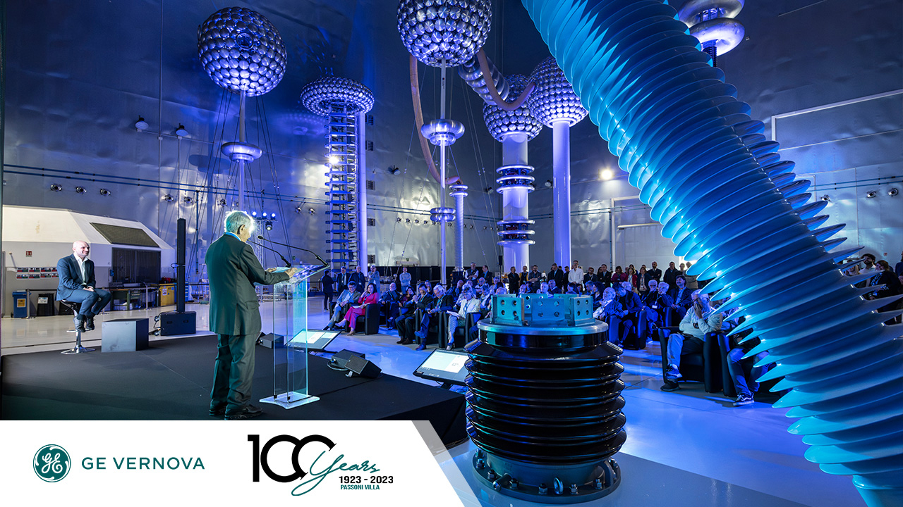 Centennial Celebration of GE’s Bushing Factory in Italy in presence of the founders’ family.