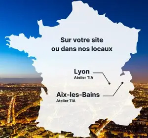 Formations à l’habilitation électrique haute tension, partout en France, sur site client ou dans les ateliers du TIA (Lyon ou Aix-les-Bains).